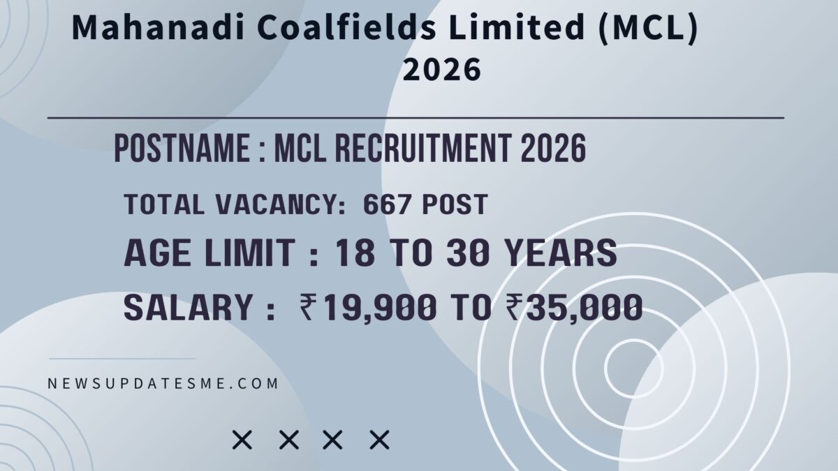 MCL Recruitment 2026