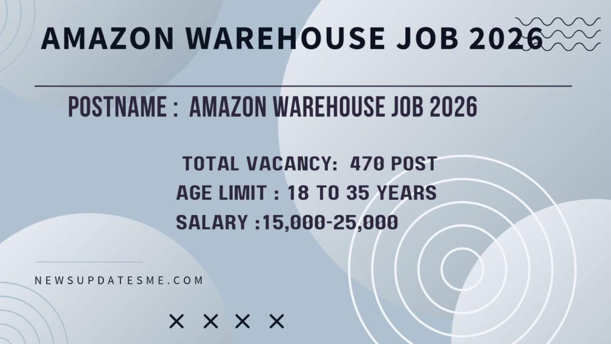 Amazon Warehouse Job
