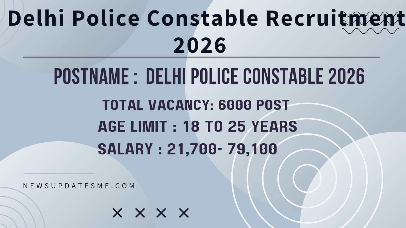 Delhi Police Constable Recruitment 2026