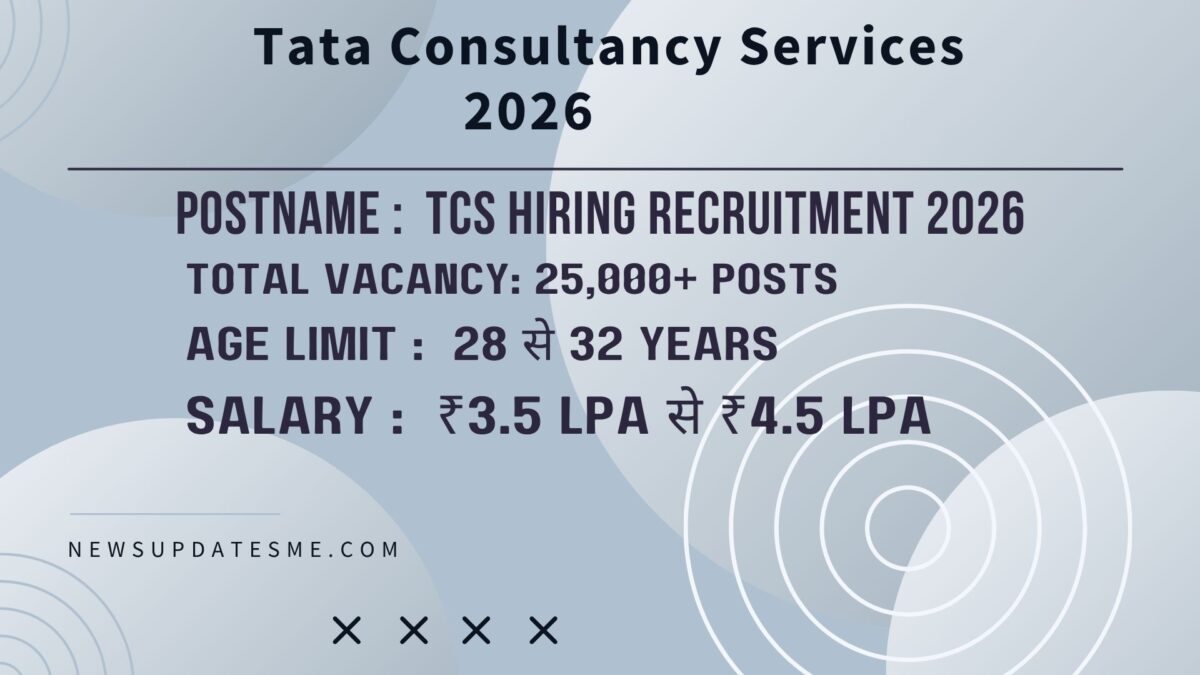 TCS Hiring Recruitment 2026
