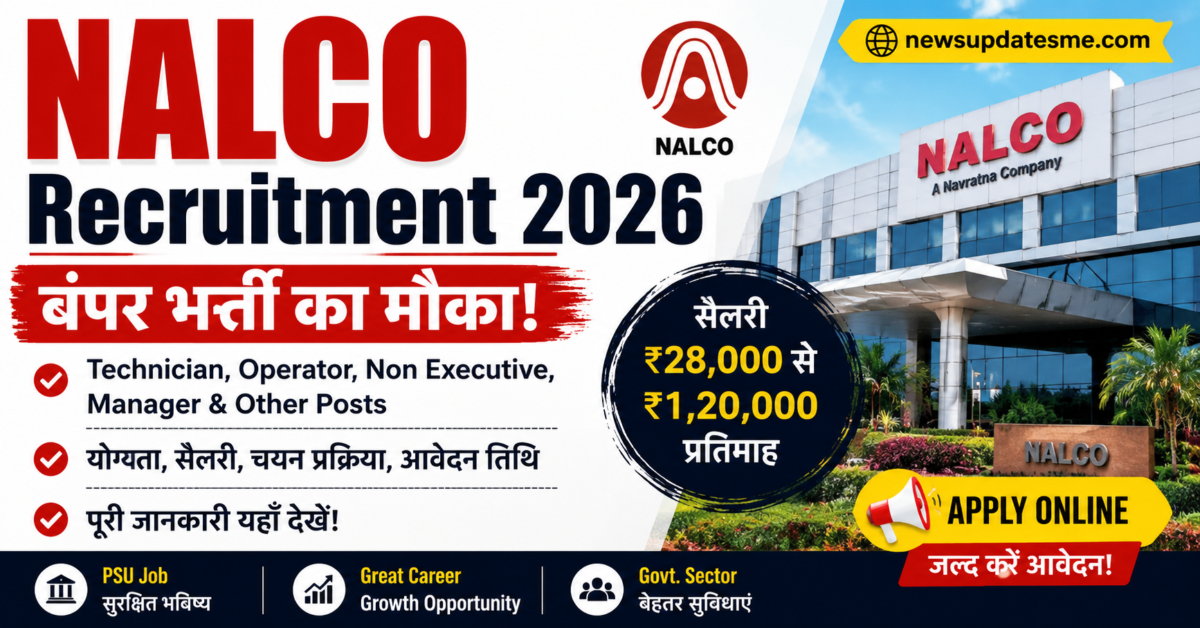 NALCO Recruitment 2026