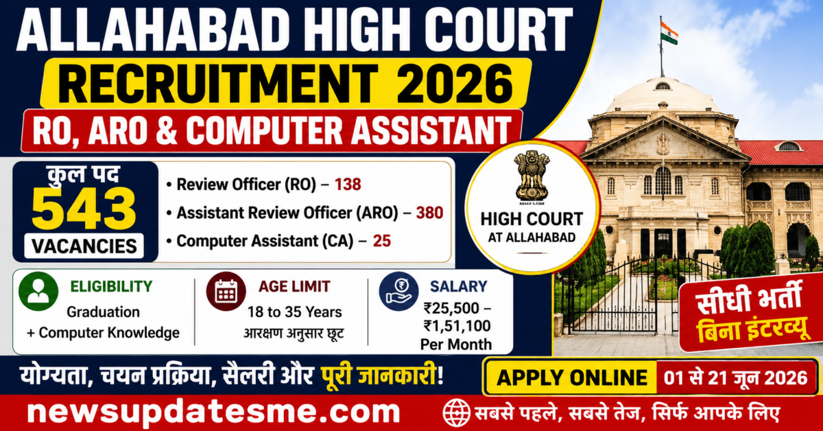 Allahabad High Court Recruitment 2026